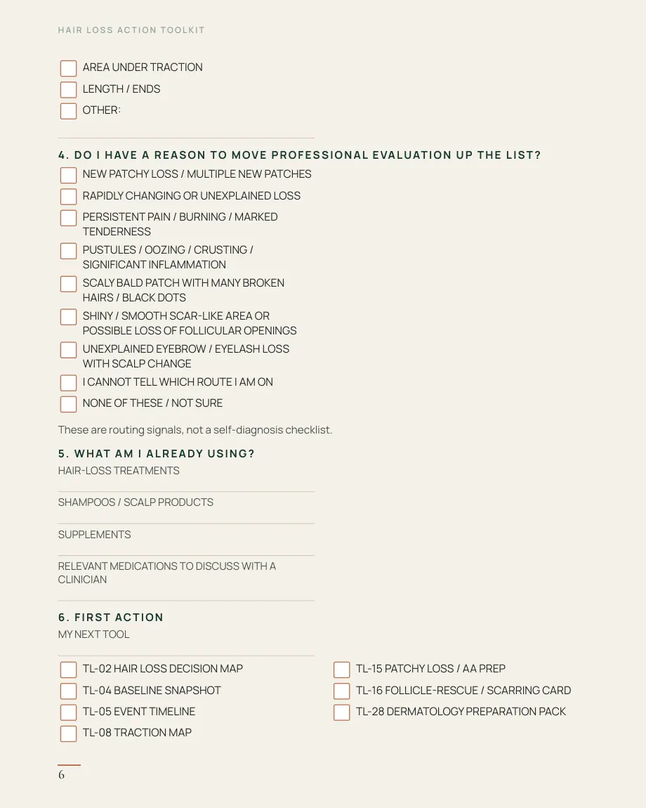 TOOLKIT — page 6 — TL-28 — Dermatology Preparation Pa…